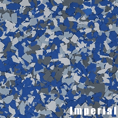 Blue Gray epoxy flake color swatch