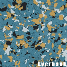 Everbank epoxy flake color swatch